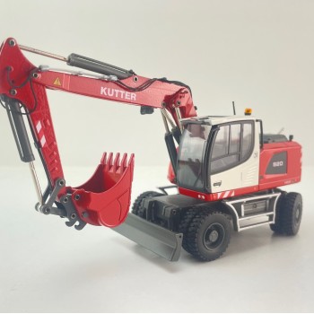 Conrad 2216/01 - Liebherr A 920 IV Mobile Wheeled Excavator KUTTER - Scale 1:50
