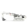 Conrad 2222/04 Liebherr R940 Litronic Excavator with Long Boom Demolition & Bucket Arm - CARDEM - Scale 1:50