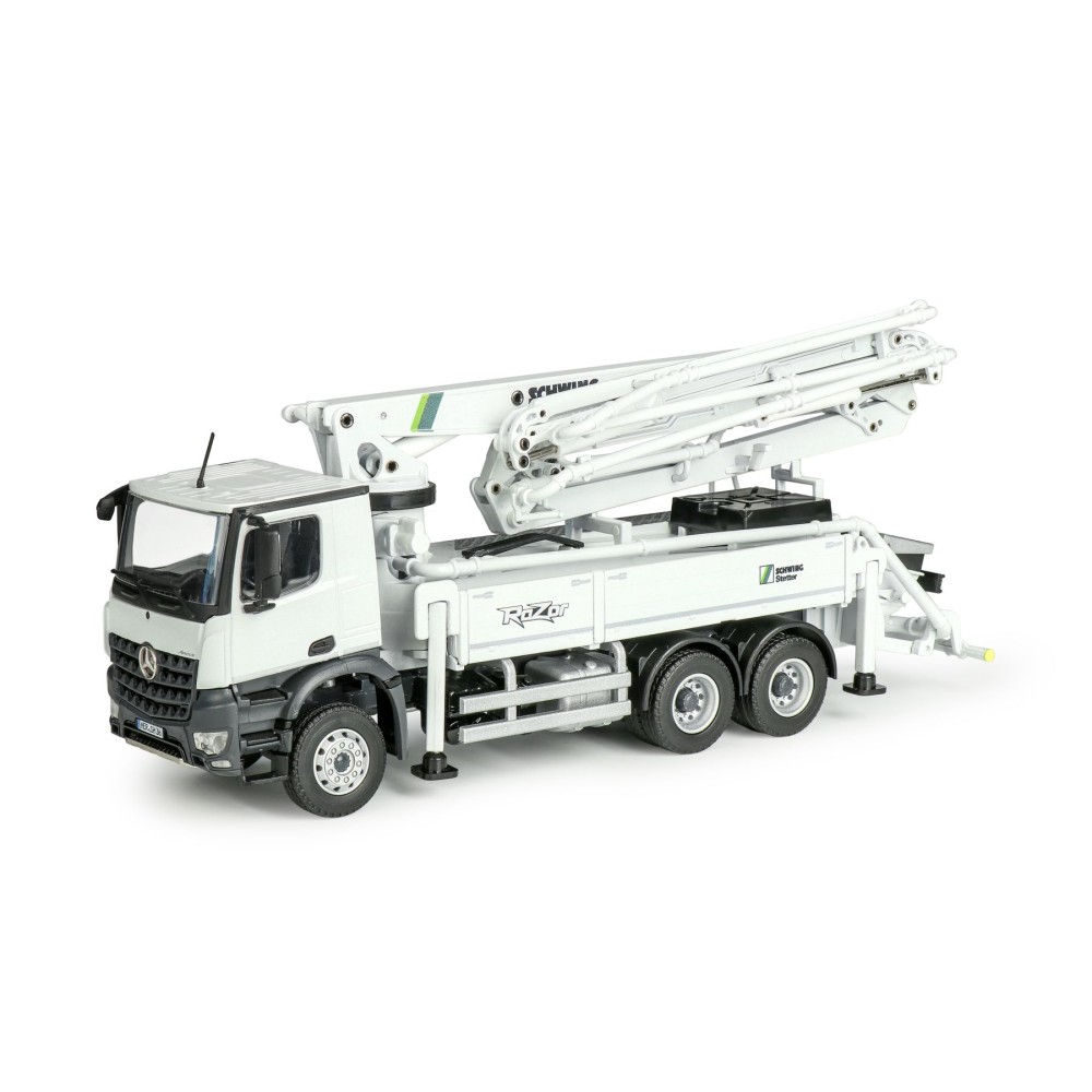 Conrad 78260/0 Mercedes Benz Arocs Truck with Schwing S 36 X RaZor Concrete Pump Scale 1:50