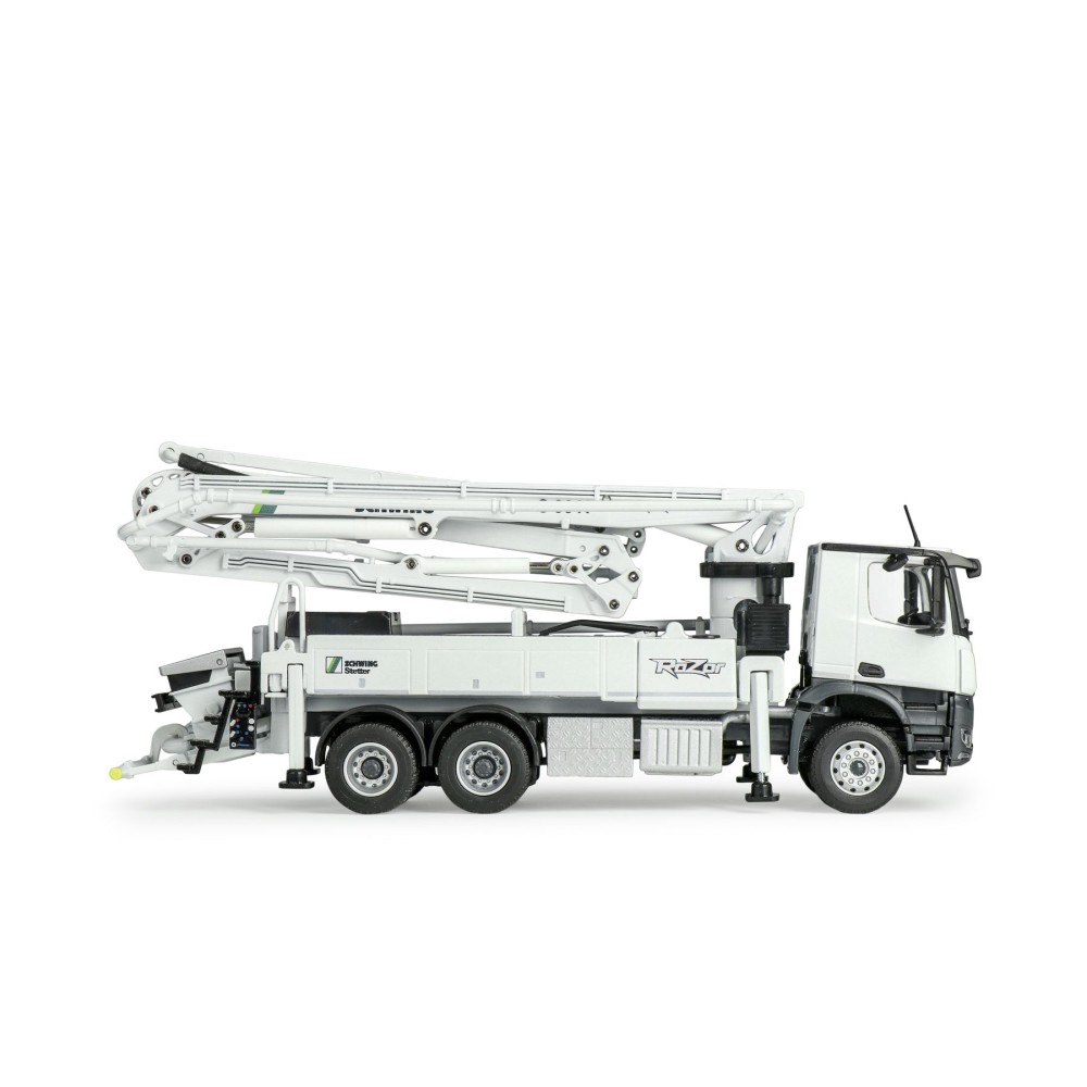 Conrad 78260/0 Mercedes Benz Arocs Truck with Schwing S 36 X RaZor Concrete Pump Scale 1:50