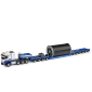 Conrad 78262/02 - Mercedes Benz Actros SLT 8x4 Truck Goldhofer Low Loader and Cable Drum - Ramonat New 2026 - Scale 1:50