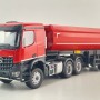 Conrad 78265/0 Mercedes-Benz Arocs 6x4 Truck with SCHWARZMÜLLER 2 axles Tipping Trailer - Scale 1:50 