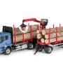 Conrad 81233/0 MAN TGS TN 6x4 Truck and Doll Short Timber Transporter with EPSILON Q17Z Crane Scale 1:50