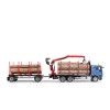 Conrad 81233/0 MAN TGS TN 6x4 Truck and Doll Short Timber Transporter with EPSILON Q17Z Crane Scale 1:50