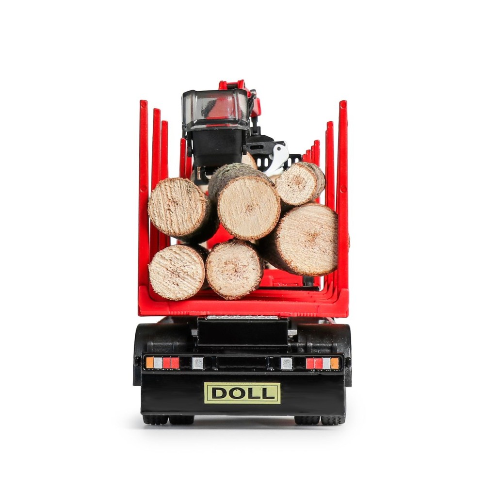 Conrad 81233/0 MAN TGS TN 6x4 Truck and Doll Short Timber Transporter with EPSILON Q17Z Crane Scale 1:50