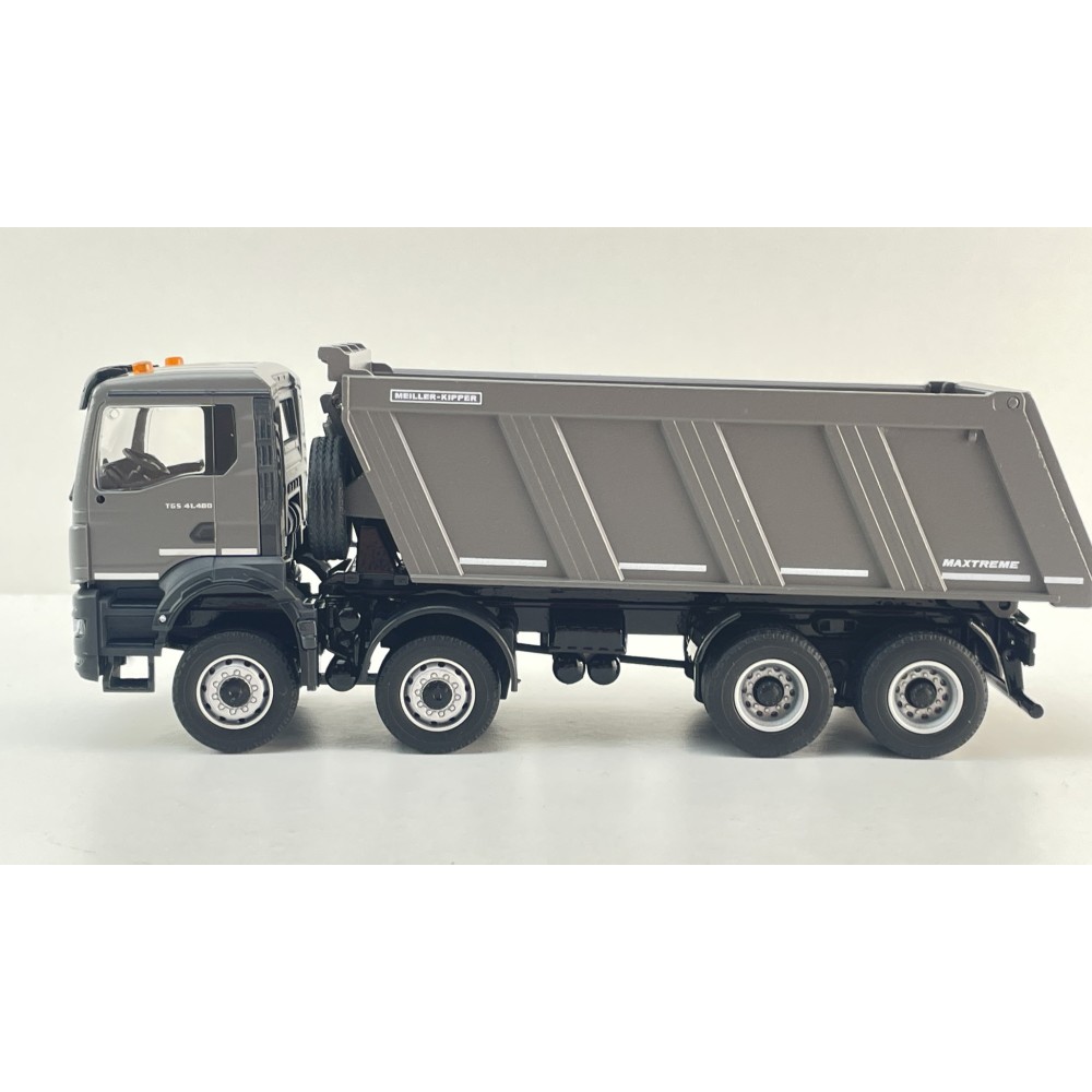 Conrad 81259/04 - MAN TGS NN MEILLER 4 axle Rear Tipper Dump Truck New 2026 - Scale 1:50