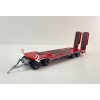 Conrad 98033/0 - SCHWARZMÜLLER Low Loader Trailer 4-axle with Offset Platform RED New 2026 - Scale 1:50