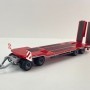 Conrad 98033/0 - SCHWARZMÜLLER Low Loader Trailer 4-axle with Offset Platform RED New 2026 - Scale 1:50