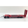 Conrad 98033/0 - SCHWARZMÜLLER Low Loader Trailer 4-axle with Offset Platform RED New 2026 - Scale 1:50