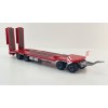 Conrad 98033/0 - SCHWARZMÜLLER Low Loader Trailer 4-axle with Offset Platform RED New 2026 - Scale 1:50