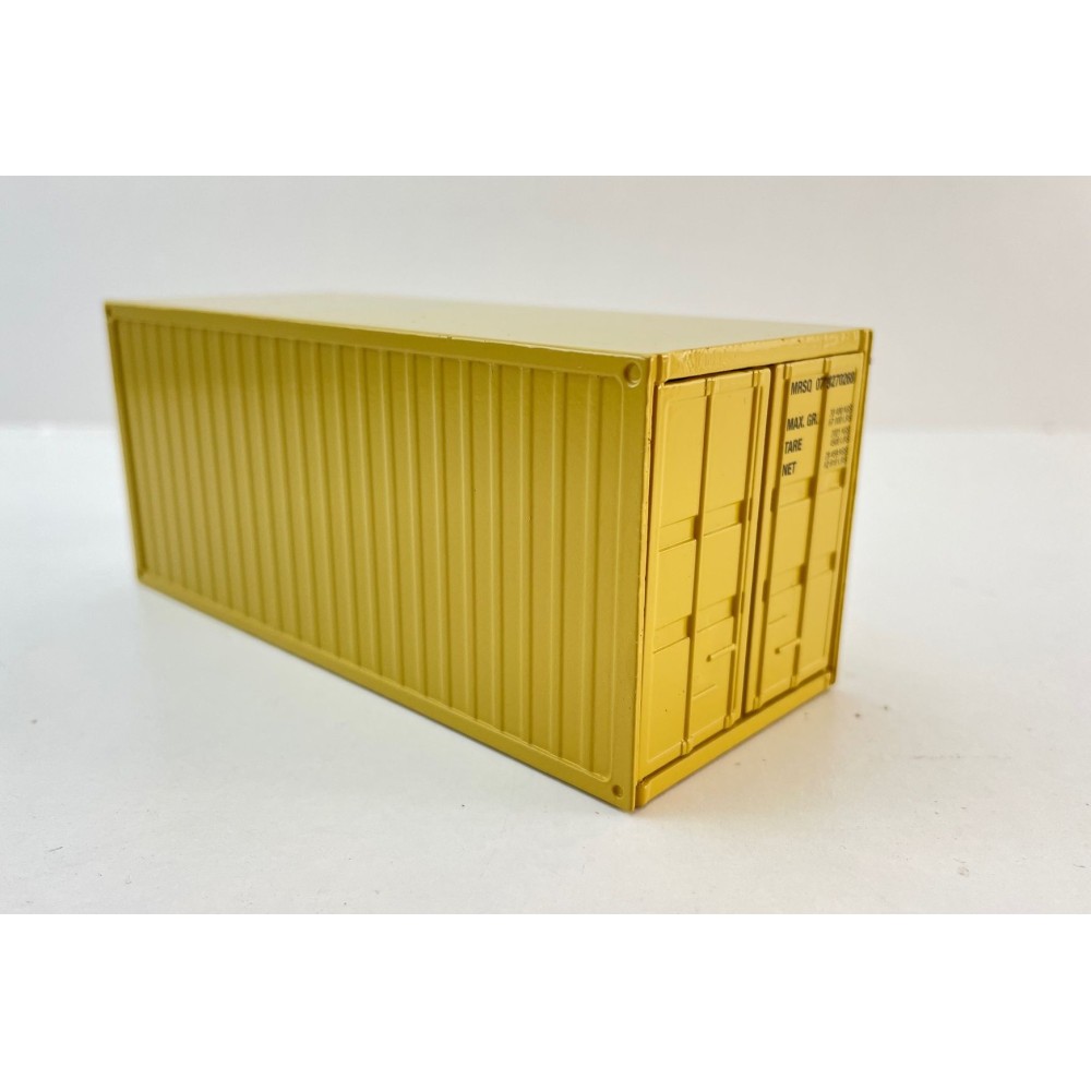Conrad 99928/08 20 ft Container - Tan Color - Scale 1:50