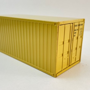 Conrad 99928/08 20 ft Container - Tan Color - Scale 1:50