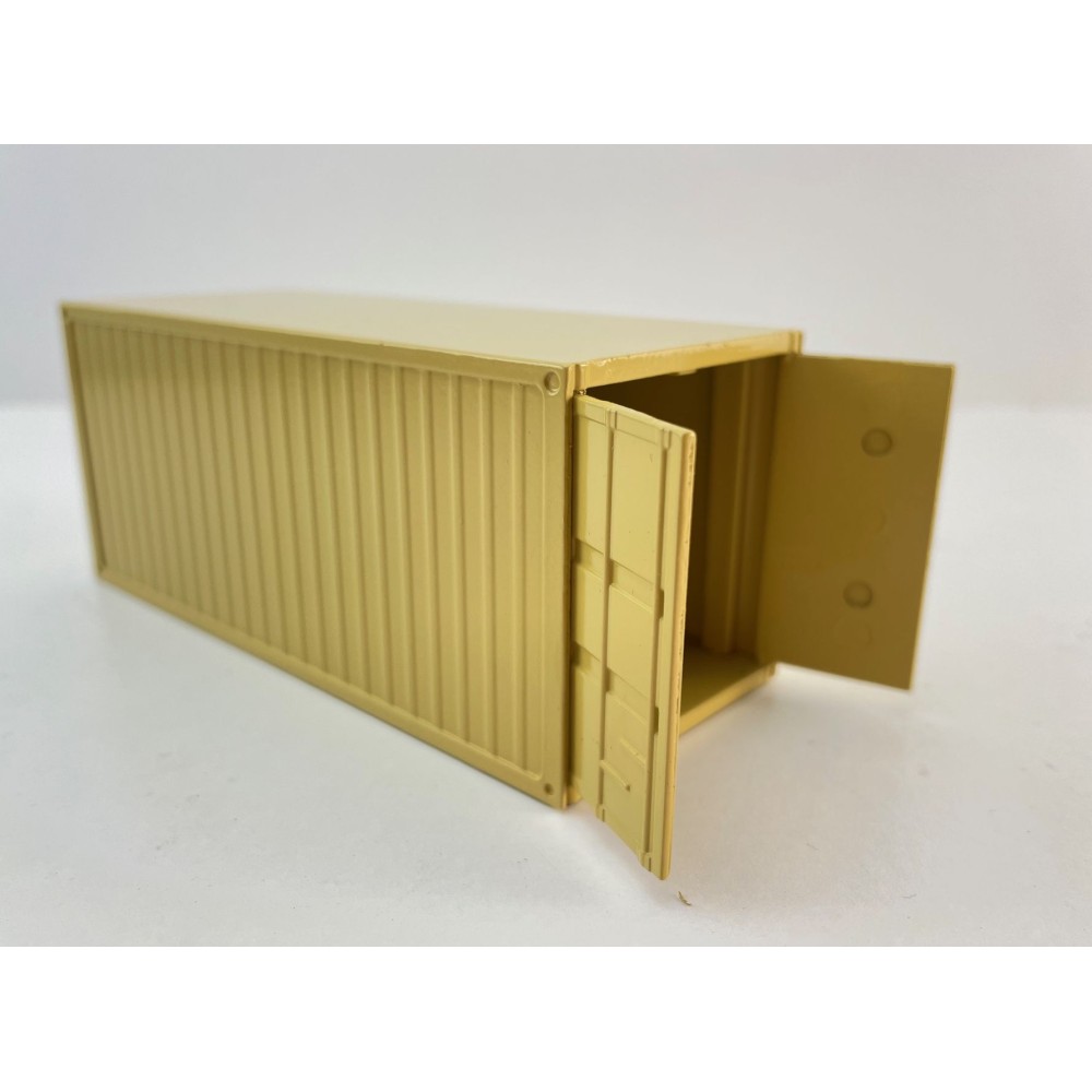 Conrad 99928/08 20 ft Container - Tan Color - Scale 1:50