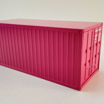 Conrad 99928/09 20 ft Container - Pink Color - Scale 1:50