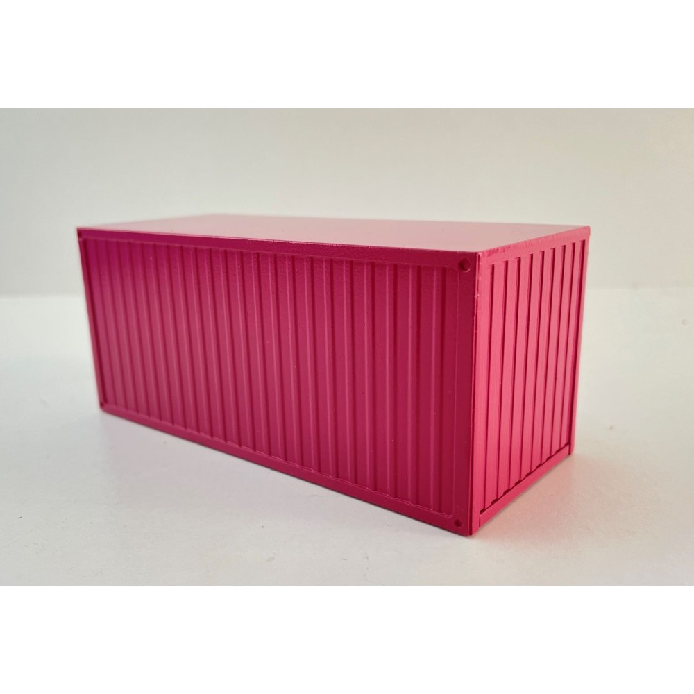 Conrad 99928/09 20 ft Container - Pink Color - Scale 1:50