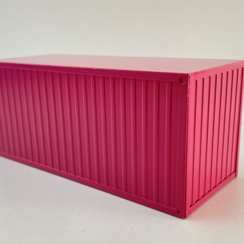 Conrad 99928/09 20 ft Container - Pink Color - Scale 1:50