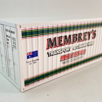 Conrad 99928/13 20 ft Container - Membreys Transport & Crane Hire Special 3 - Scale 1:50