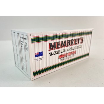 Conrad 99928/13 20 ft Container - Membreys Transport & Crane Hire Special 3 - Scale 1:50