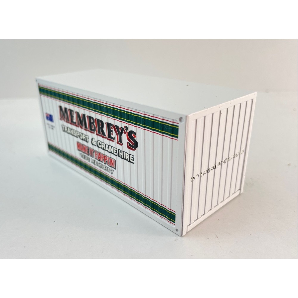 Conrad 99928/13 20 ft Container - Membreys Transport & Crane Hire Special 3 - Scale 1:50