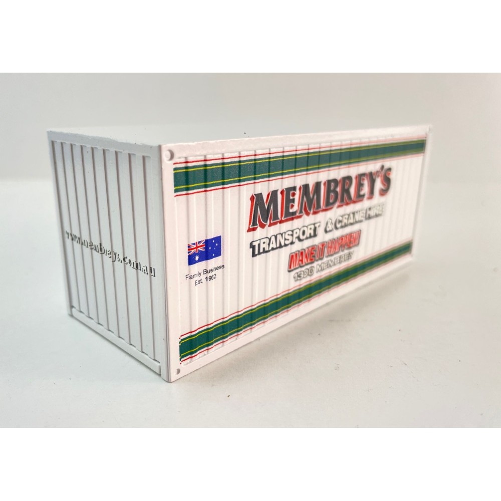 Conrad 99928/13 20 ft Container - Membreys Transport & Crane Hire Special 3 - Scale 1:50