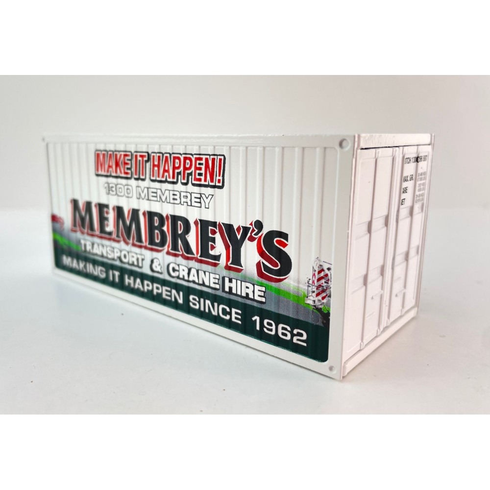 Conrad 99928/15 20 ft Container - Membreys Transport & Crane Hire Special 5 - Scale 1:50