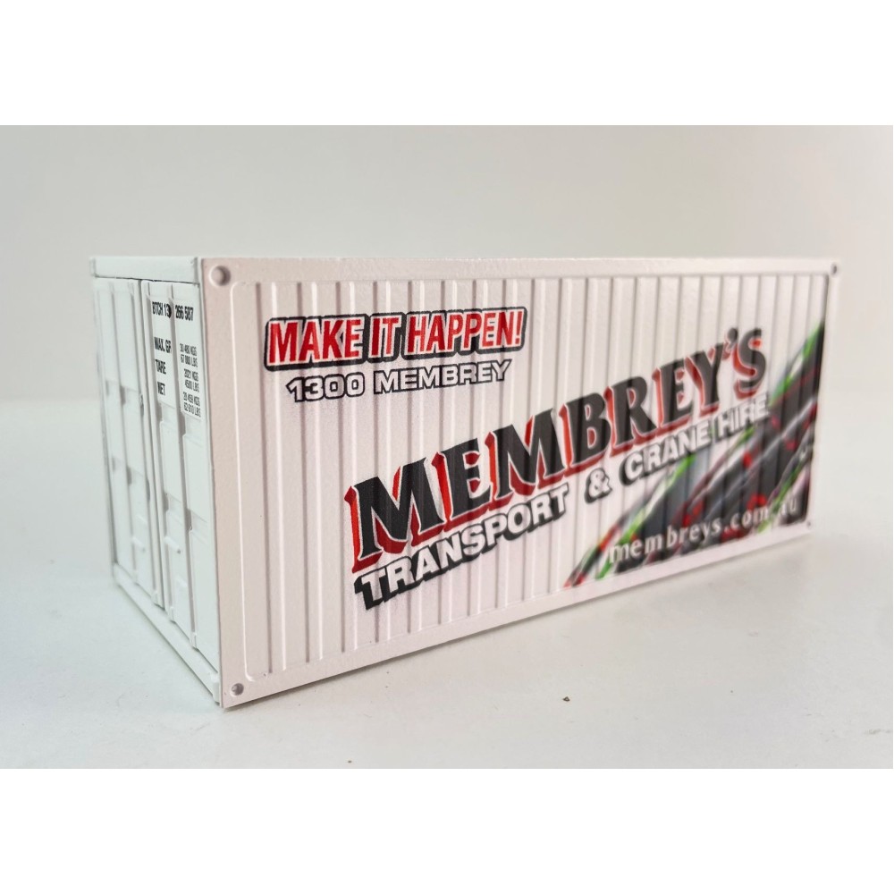 Conrad 99928/16 20 ft Container - Membreys Transport & Crane Hire Special 6 - Scale 1:50