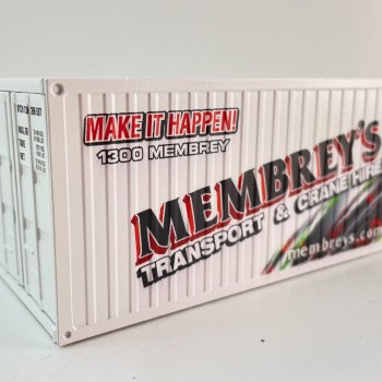 Conrad 99928/16 20 ft Container - Membreys Transport & Crane Hire Special 6 - Scale 1:50