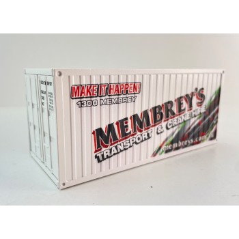 Conrad 99928/16 20 ft Container - Membreys Transport & Crane Hire Special 6 - Scale 1:50