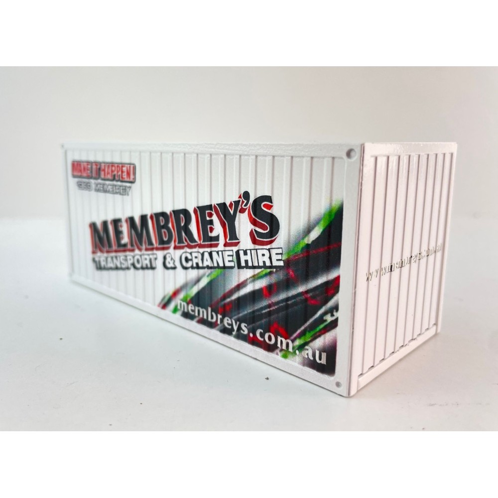 Conrad 99928/16 20 ft Container - Membreys Transport & Crane Hire Special 6 - Scale 1:50