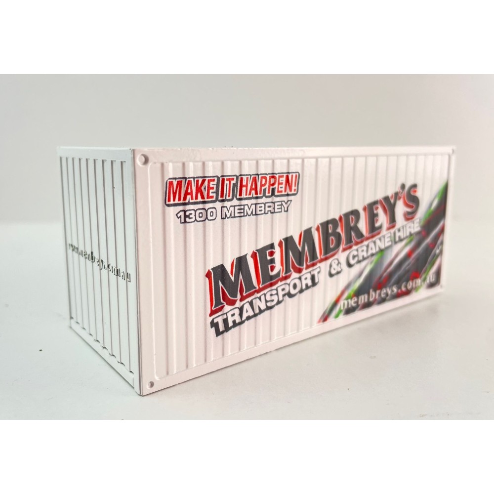 Conrad 99928/16 20 ft Container - Membreys Transport & Crane Hire Special 6 - Scale 1:50