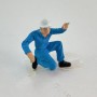 Conrad 9999C Worker Figure Kneeling Down - Scale 1:50