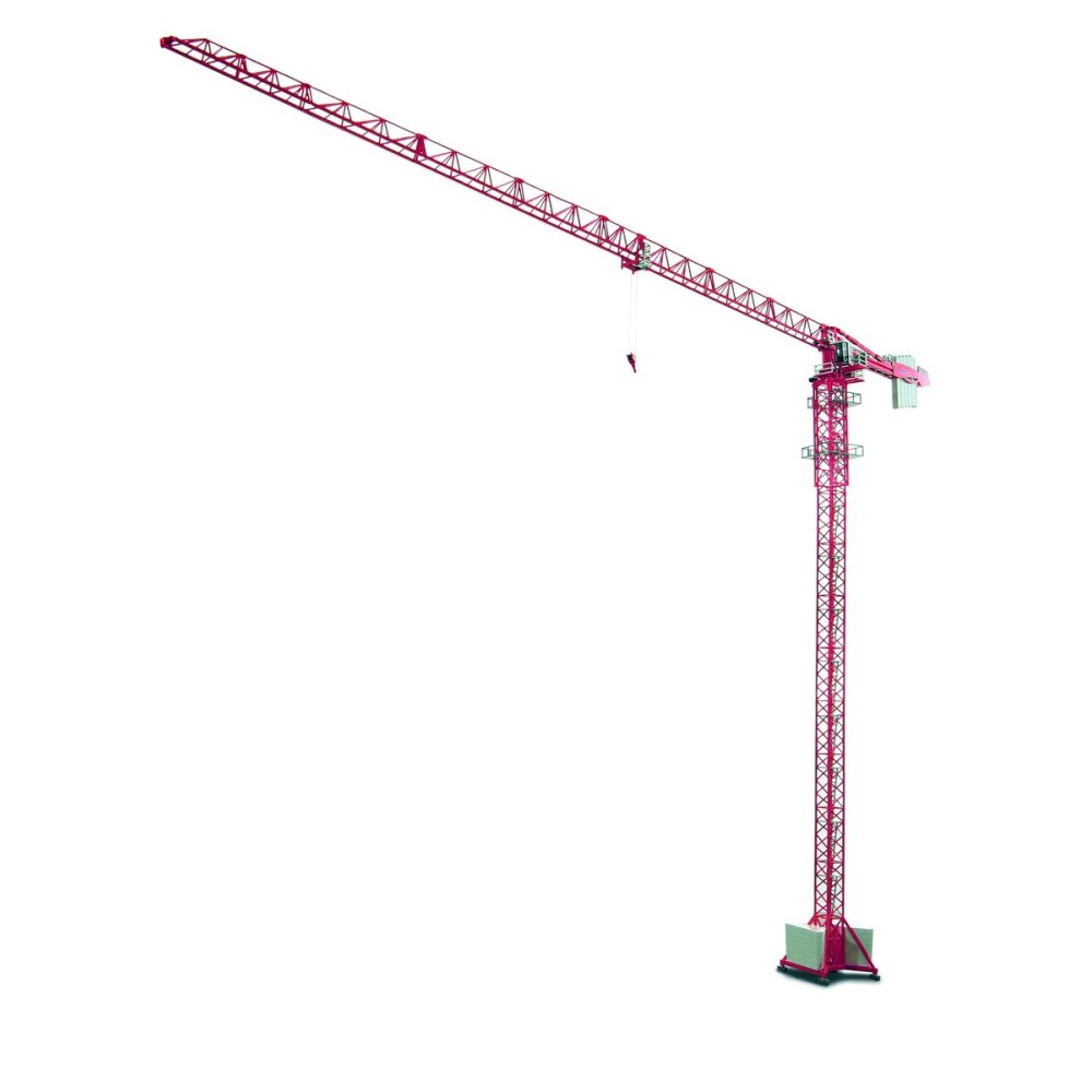 Conrad 2028/02 Potain MDT 389 Rotating Tower Crane  Red - Scale 1:87