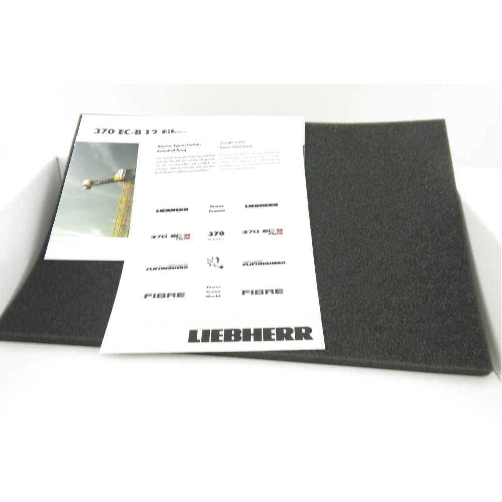 Conrad 2033 Liebherr 370 EC-B 12 Fibre Tower Crane H0 Scale 1:87