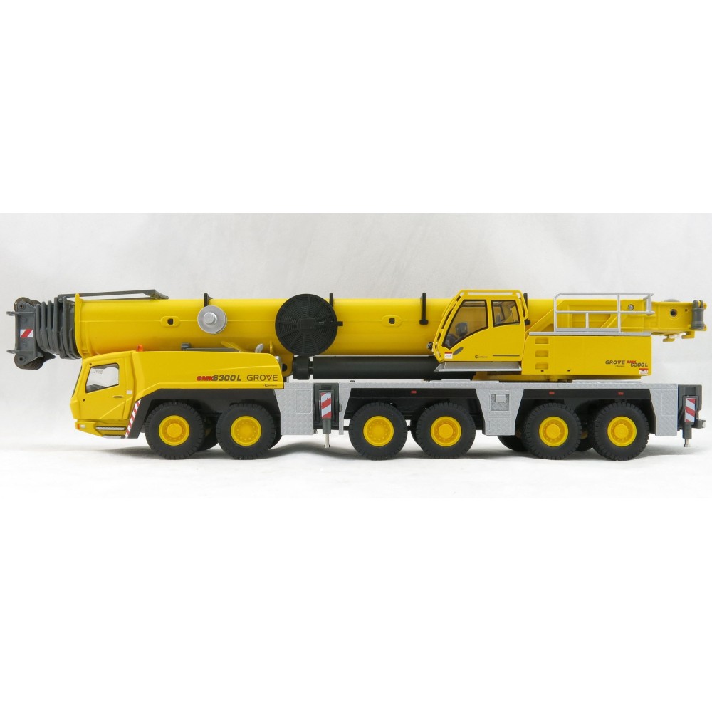 Conrad 2114/0 Grove GMK 6300 L 6axle All-Terrain Mobile Telescopic Crane - Scale 1:50