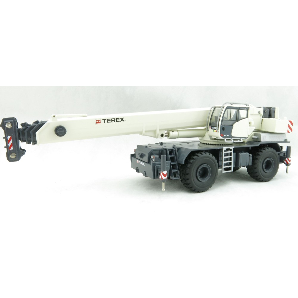 Conrad 2115/0 TEREX RT90 2-axle Rough Terrain Mobile Telescopic Crane - Scale 1:50