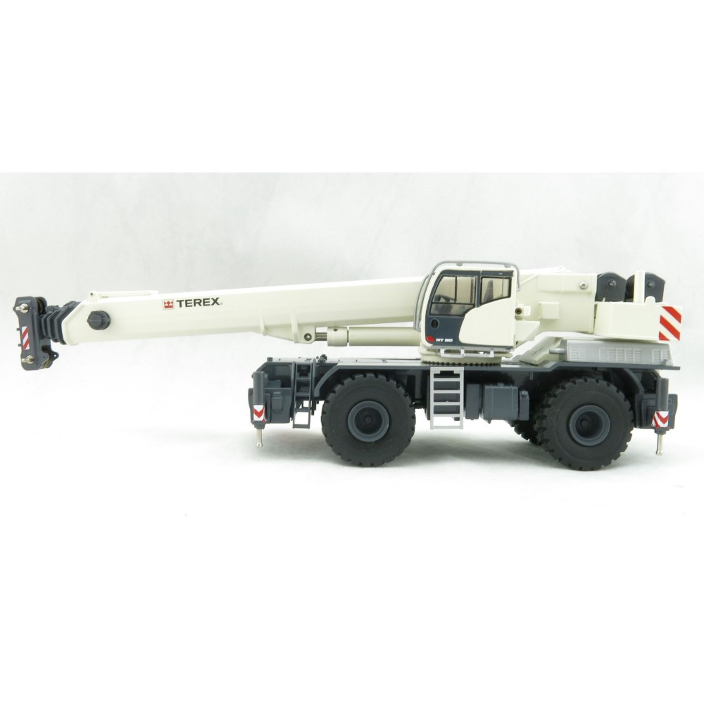 Conrad 2115/0 TEREX RT90 2-axle Rough Terrain Mobile Telescopic Crane - Scale 1:50