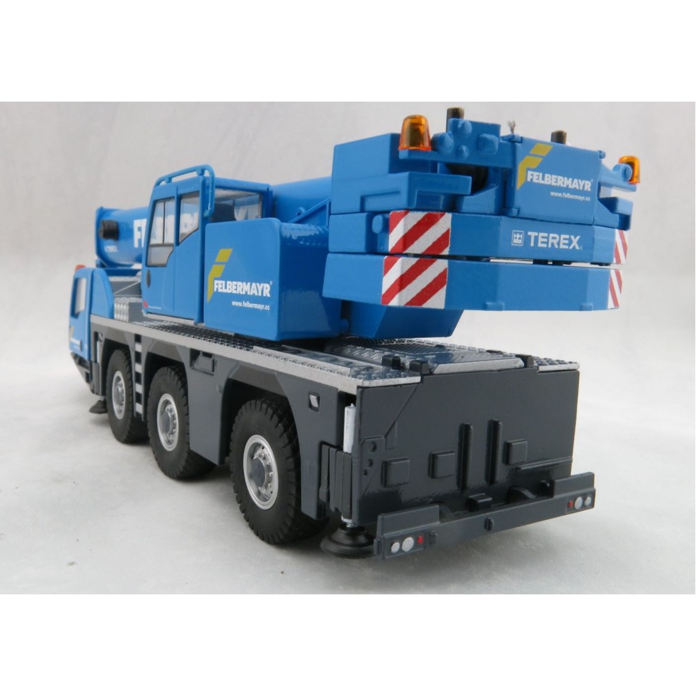 Conrad 2116/02 Terex 3160 Challenger 3axle Mobile Telescopic Crane Felbermayr Livery - Scale 1:50