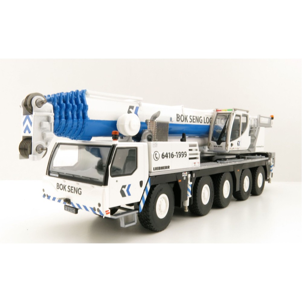 Conrad 2120/01 - Liebherr LTM 1110-5.1 5 axle Mobile Crane - BOK Seng Singapore - Scale 1:50