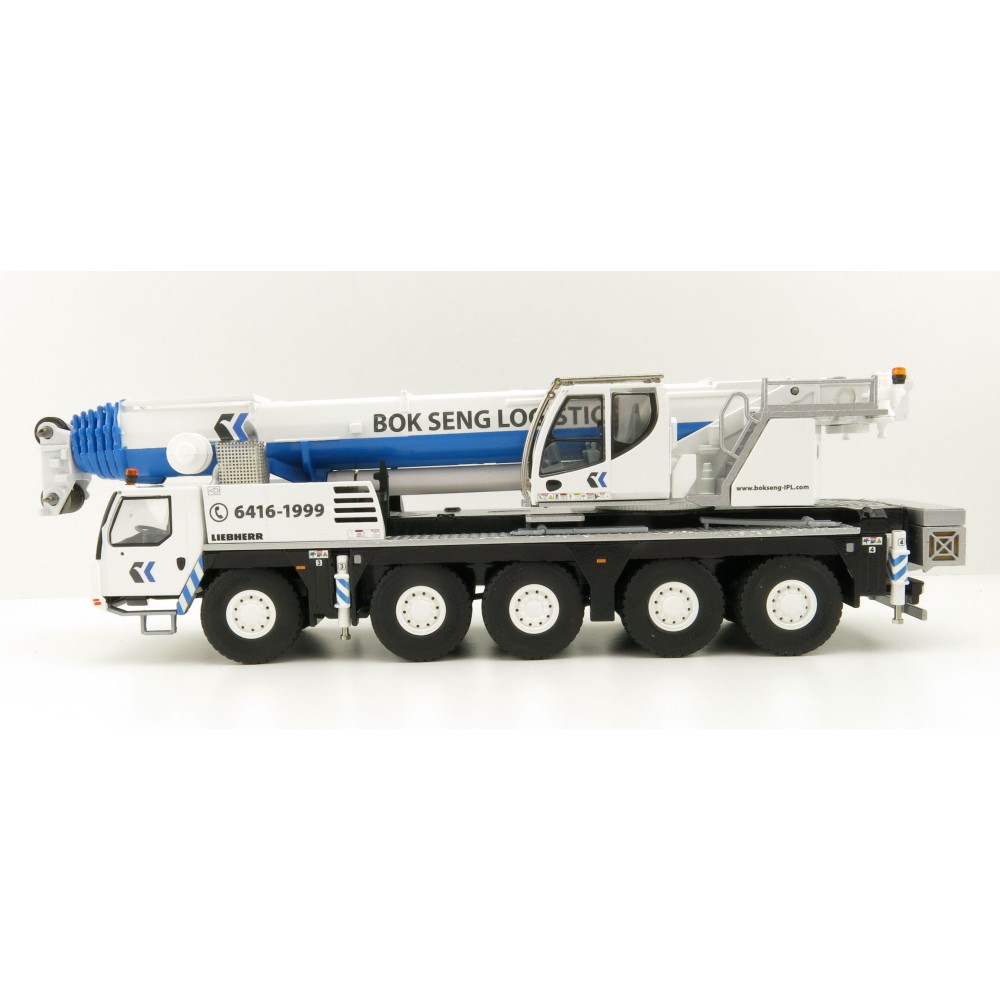 Conrad 2120/01 - Liebherr LTM 1110-5.1 5 axle Mobile Crane - BOK Seng Singapore - Scale 1:50