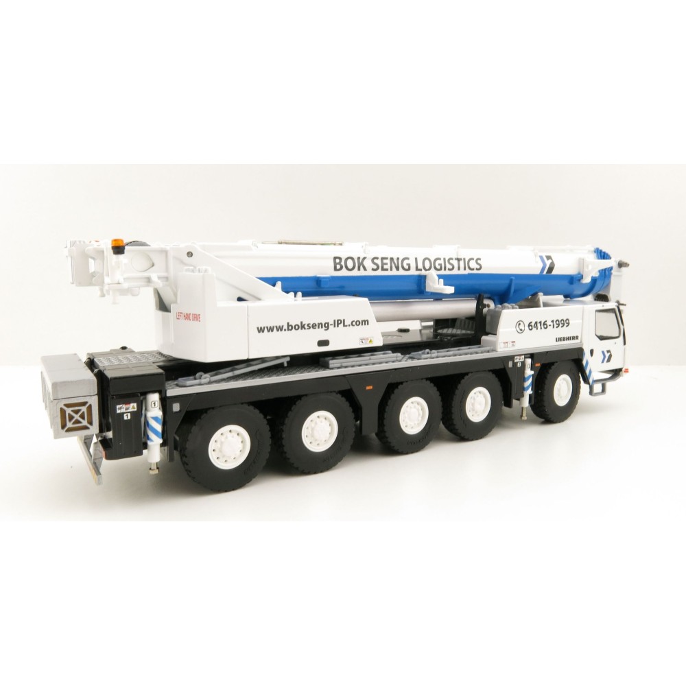 Conrad 2120/01 - Liebherr LTM 1110-5.1 5 axle Mobile Crane - BOK Seng Singapore - Scale 1:50