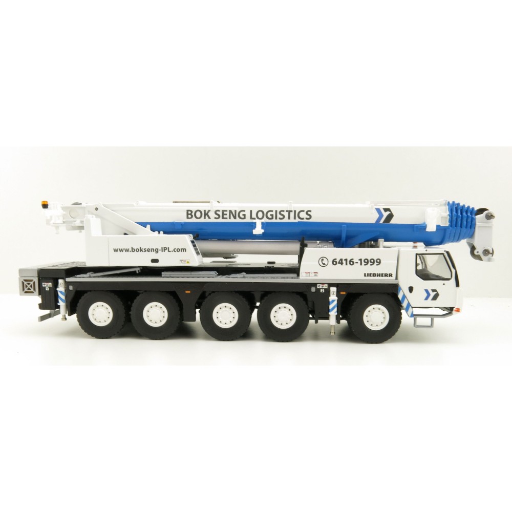 Conrad 2120/01 - Liebherr LTM 1110-5.1 5 axle Mobile Crane - BOK Seng Singapore - Scale 1:50