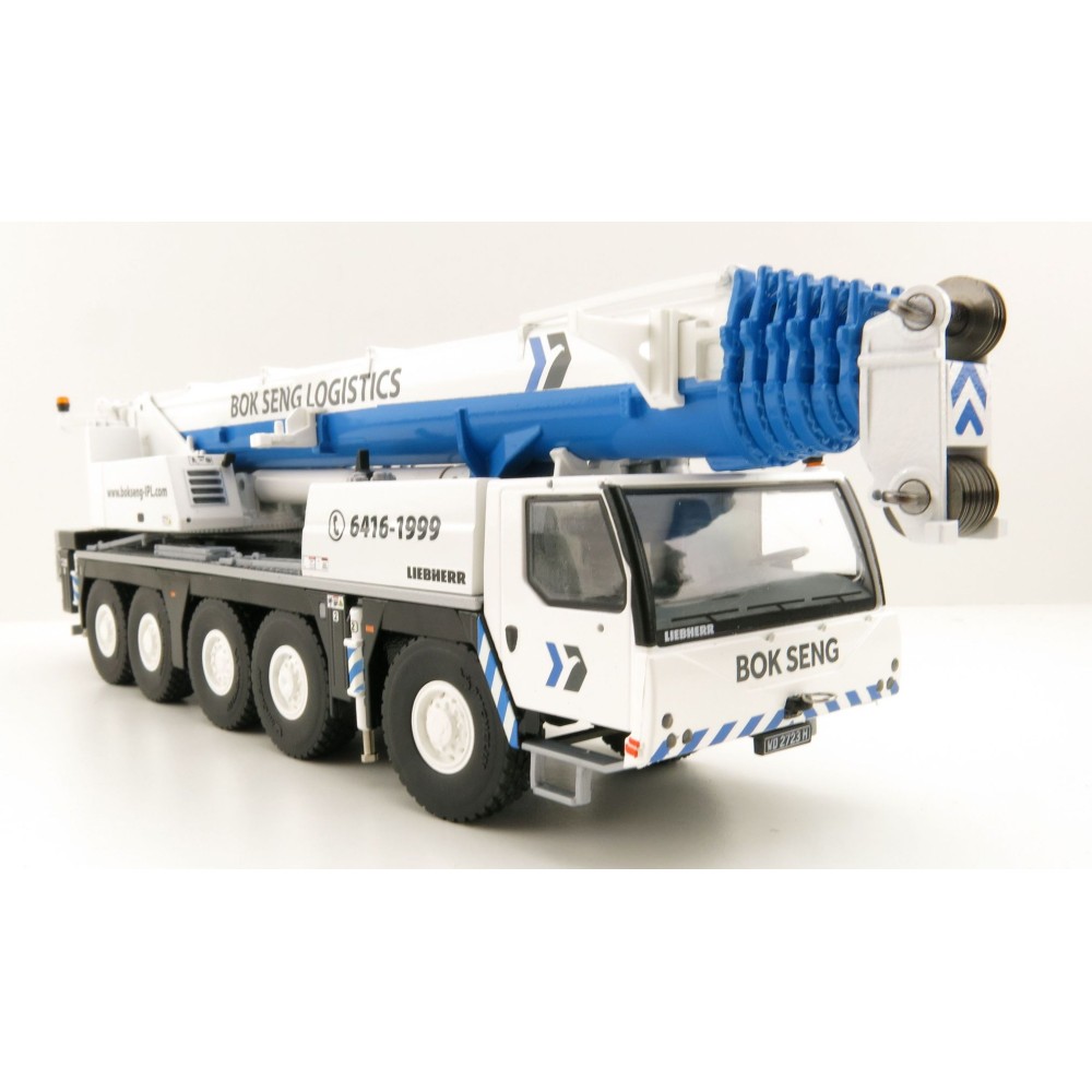 Conrad 2120/01 - Liebherr LTM 1110-5.1 5 axle Mobile Crane - BOK Seng Singapore - Scale 1:50