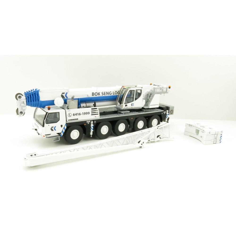 Conrad 2120/01 - Liebherr LTM 1110-5.1 5 axle Mobile Crane - BOK Seng Singapore - Scale 1:50