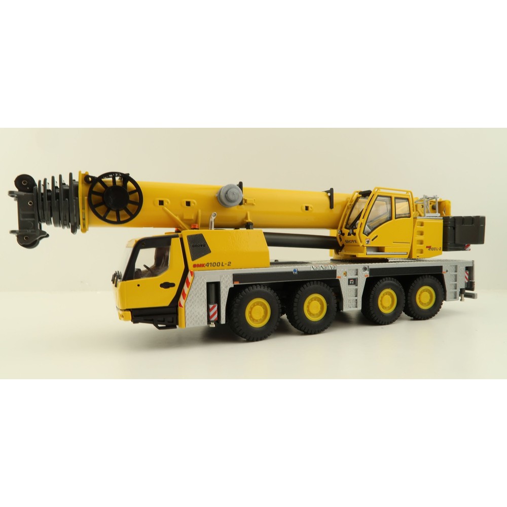 Conrad 2124/0 Grove GMK 4100 L-2 4-axle All Terrain Mobile Crane BAUMA 2022 - Scale 1:50