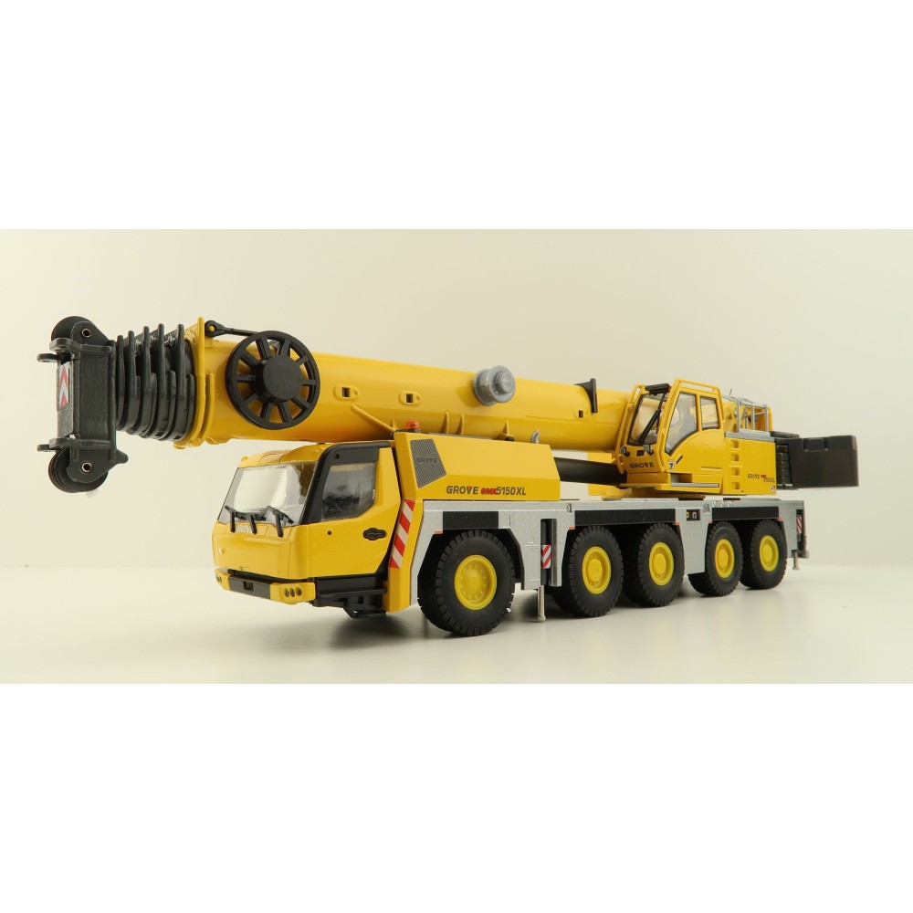 Conrad 2125/0 Grove GMK 5150 XL 5-axle All Terrain Mobile Crane BAUMA 2022 - Scale 1:50