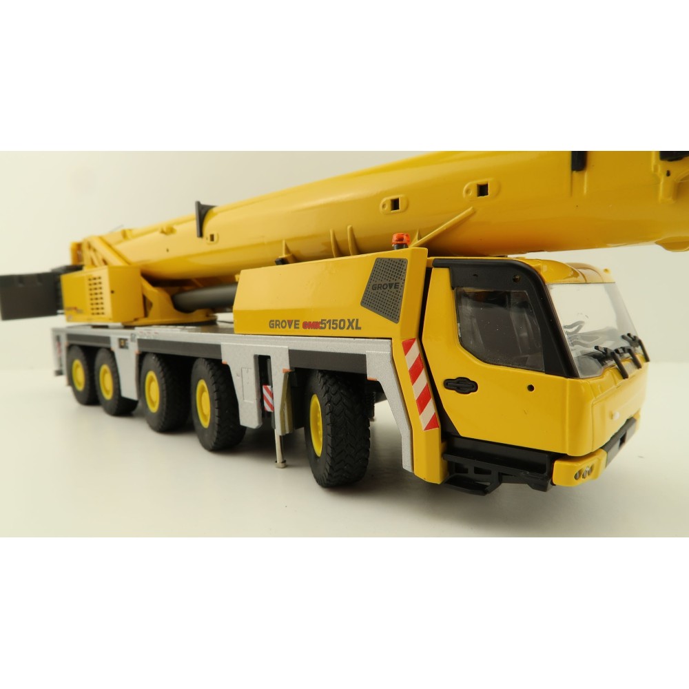 Conrad 2125/0 Grove GMK 5150 XL 5-axle All Terrain Mobile Crane BAUMA 2022 - Scale 1:50