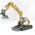 Conrad 2206/0 Conrad Liebherr R 920 Compact Litronic Tracked Excavator  - Scale 1:50