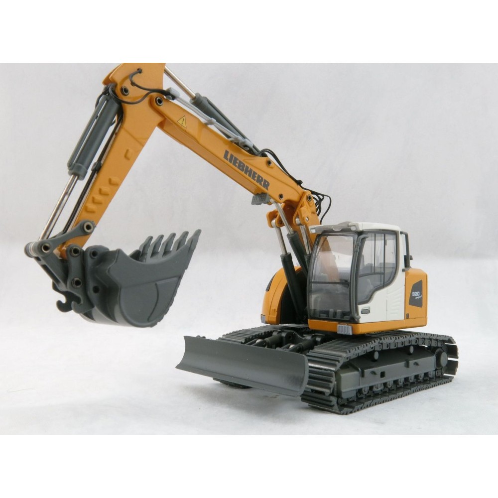 Conrad 2209/0 Liebherr R920 Compact Crawler Excavator with adjustable boom & two attachments - Scale 1:50