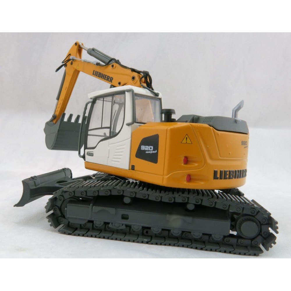 Conrad 2209/0 Liebherr R920 Compact Crawler Excavator with adjustable boom & two attachments - Scale 1:50
