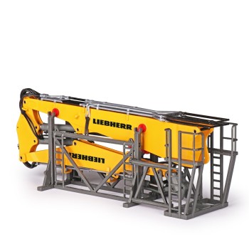 Conrad 2222/0 Liebherr R940 Litronic Excavator with Long Boom Demolition & Bucket Arm  - Scale 1:50 